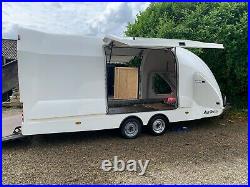 Brian James Race Shuttle RS5 enclosed car trailer ideal for deliveries NO VAT