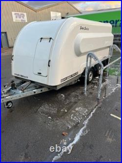 Brian James Sprint Shuttle Covered Car Transporter Trailer