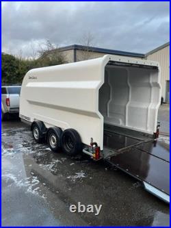 Brian James Sprint Shuttle Covered Car Transporter Trailer