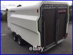 Brian James Sprint Shuttle covered car trailer