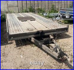 Brian James T6 Large Car Transporter Used 5.5m x 2.2m Triple Axle Ramped