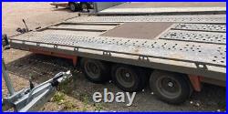 Brian James T6 Large Car Transporter Used 5.5m x 2.2m Triple Axle Ramped