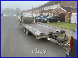 Brian James Tilt Bed Car go trailer 3.5t with full ramp and winch