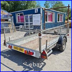 Brian James Trailer Car Trailer with Added Cage Sides 1300kg
