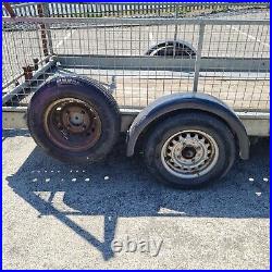 Brian James Trailer Car Trailer with Added Cage Sides 1300kg