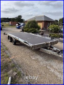 Brian James Twin Axle 3.5ton Car Trailer With Cross Over Skids