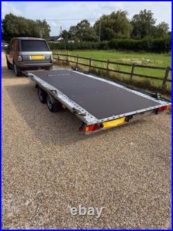 Brian James Twin Axle 3.5ton Car Trailer With Cross Over Skids