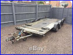 Brian James Twin Axle Car Transporter / Trailer Just Serviced