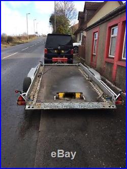 Brian James Twin Axle Hydraulic Tilt Bed Recovery Car Transport Trailer
