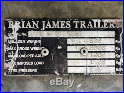 Brian James car transporter trailer
