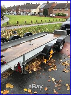 Brian James car transporter trailer 14ft x 6ft with ramps and extras