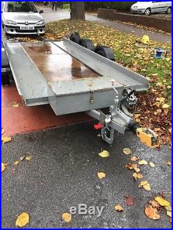Brian James car transporter trailer 14ft x 6ft with ramps and extras