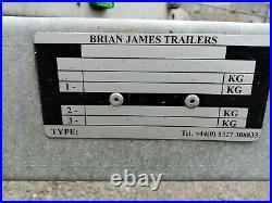 Brian James car transporter trailer. Clubman