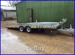 Brian James hi-max car transporter trailer 3500kg gross 3.5 ton tilt bed no vat