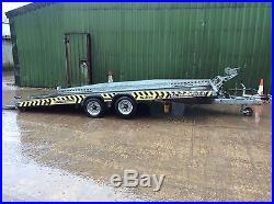 Brian James hi-max car transporter trailer 3500kg gross 3.5 ton tilt bed no vat