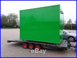 Brian James tri axle car transporter with tilt bed