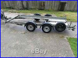 Brian James twin axle car trailer