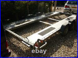 Brian james A Max car transporter twin axle trailer 2.6 ton LED winch low race