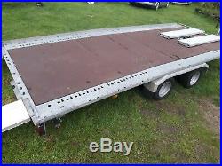Brian james CAR transporter trailer RECOVERY PDQ CROSSOVER 3000KG CAN DELIVER