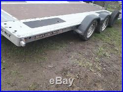 Brian james car transporter trailer ONE OWNER TWIN AXLE CAN DELIVER