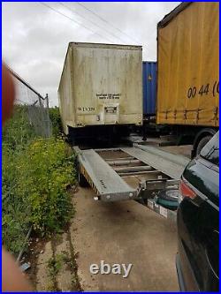 Brian james car transporter trailer twin