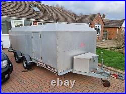 Brian james car transporter trailer twin