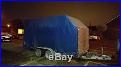 Brian james fountain covered tilt bed trailer car transporter recovery track car