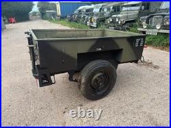 British Military narrow Track Sankey Trailer