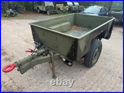 British Military narrow Track Sankey Trailer