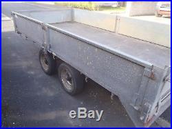 Builders Plant Trailer double wheels 6 x 12 like Ifor Williams 2.6 ton capacity