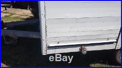 Builders log gardening box caged secure logging industrial commercial trailer