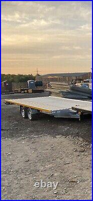 CAR TRANSPORTER TRAILER 16FT X 7FT TWIN AXLE BRAKED 5m x 2,1m 3000KG