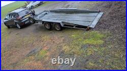 CAR TRANSPORTER TRAILER, BATESON TILT BED, for refurbishment. 16 BED