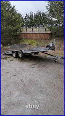 CAR TRANSPORTER TRAILER, BATESON TILT BED, for refurbishment. 16 BED