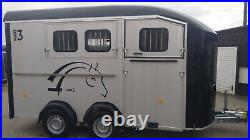 CHEVAL LIBERTE MAXI 3 3 horse trailer herringbone trailer USED
