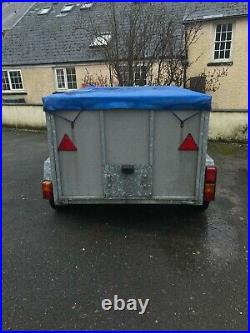 CLH Trailer 7 x 4 High Sides Twin Axle