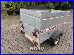 Caddy 530 Trailer Single Axle Trailer with Drop Gate Used Condition