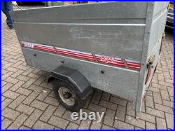 Caddy 530 Trailer Single Axle Trailer with Drop Gate Used Condition