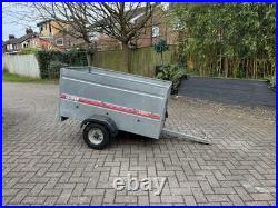 Caddy 530 Trailer Single Axle Trailer with Drop Gate Used Condition