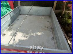 Caddy Trailer 640 Twin Axle Towing Trailer With Waterproof Cover 6ft X 4ft Steel