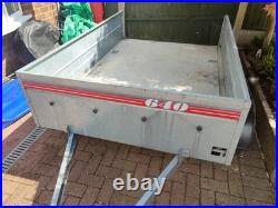 Caddy Trailer 640 Twin Axle Towing Trailer With Waterproof Cover 6ft X 4ft Steel