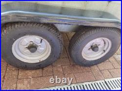Caddy Trailer 640 Twin Axle Towing Trailer With Waterproof Cover 6ft X 4ft Steel