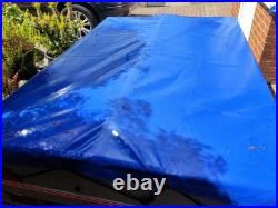 Caddy Trailer 640 Twin Axle Towing Trailer With Waterproof Cover 6ft X 4ft Steel