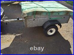 Caddy Trailer With Erde Lock. Camping / Adventure Package. Canoe, BBQ, Gas