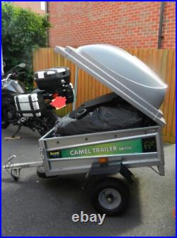 Camel Trailer SWTT71 with Lockable Hard shell lid & Spare wheel Garage Stored