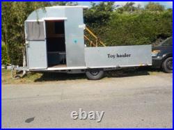 Camper cargo trailer