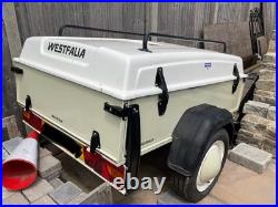 Camping Trailer With Fibre Glass Hinged Lid. 1700 X 1200