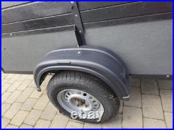 Camping Trailer With Lift Up Lid And Roof Bars For Bike Racks Or Roof Box Etc