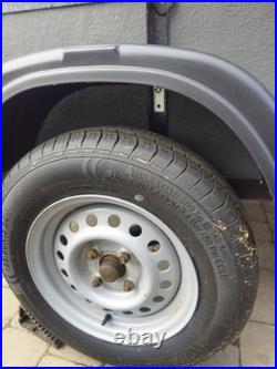 Camping Trailer With Lift Up Lid And Roof Bars For Bike Racks Or Roof Box Etc