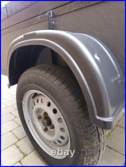 Camping Trailer With Lift Up Lid And Roof Bars For Bike Racks Or Roof Box Etc
